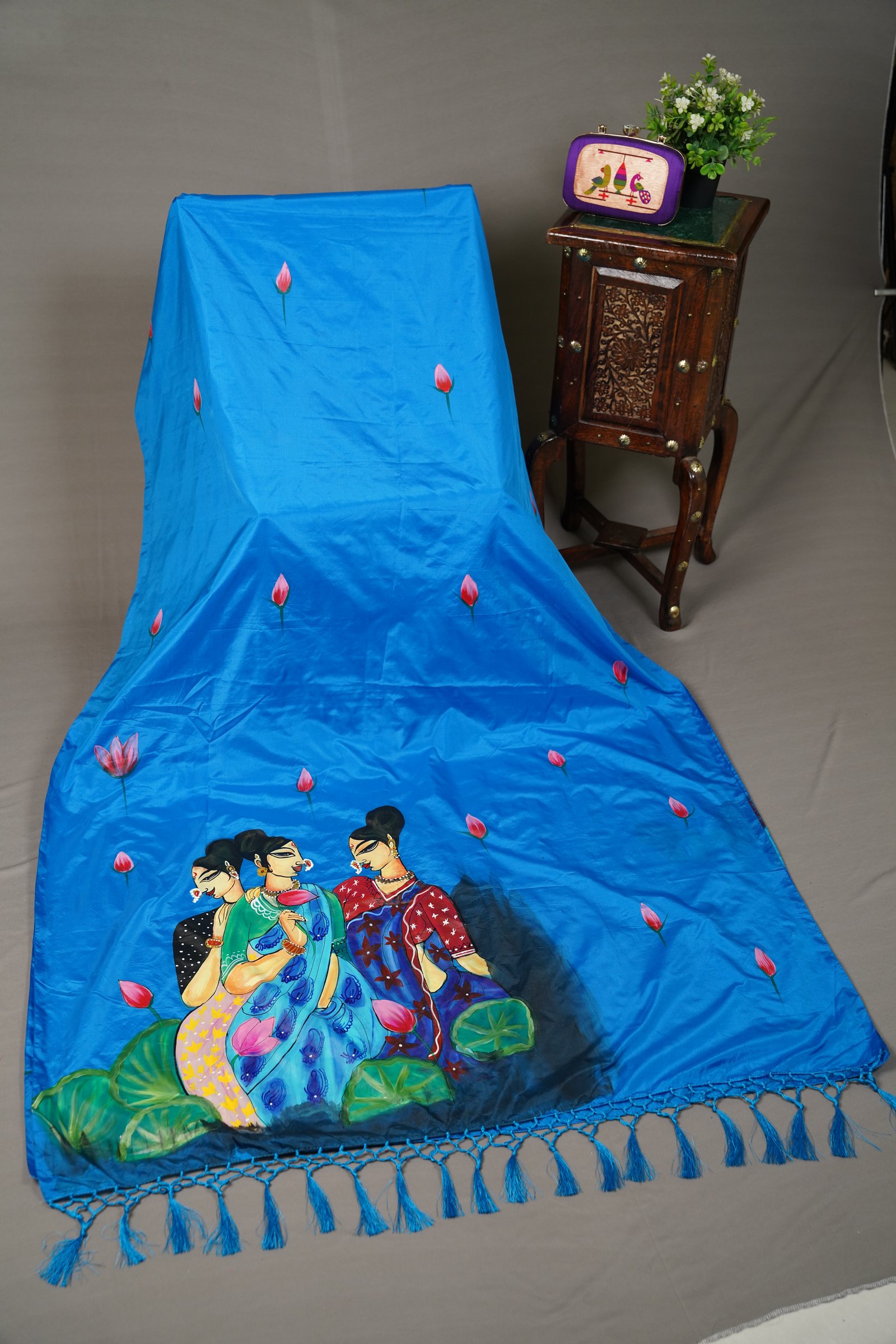 Hand Painted Saree