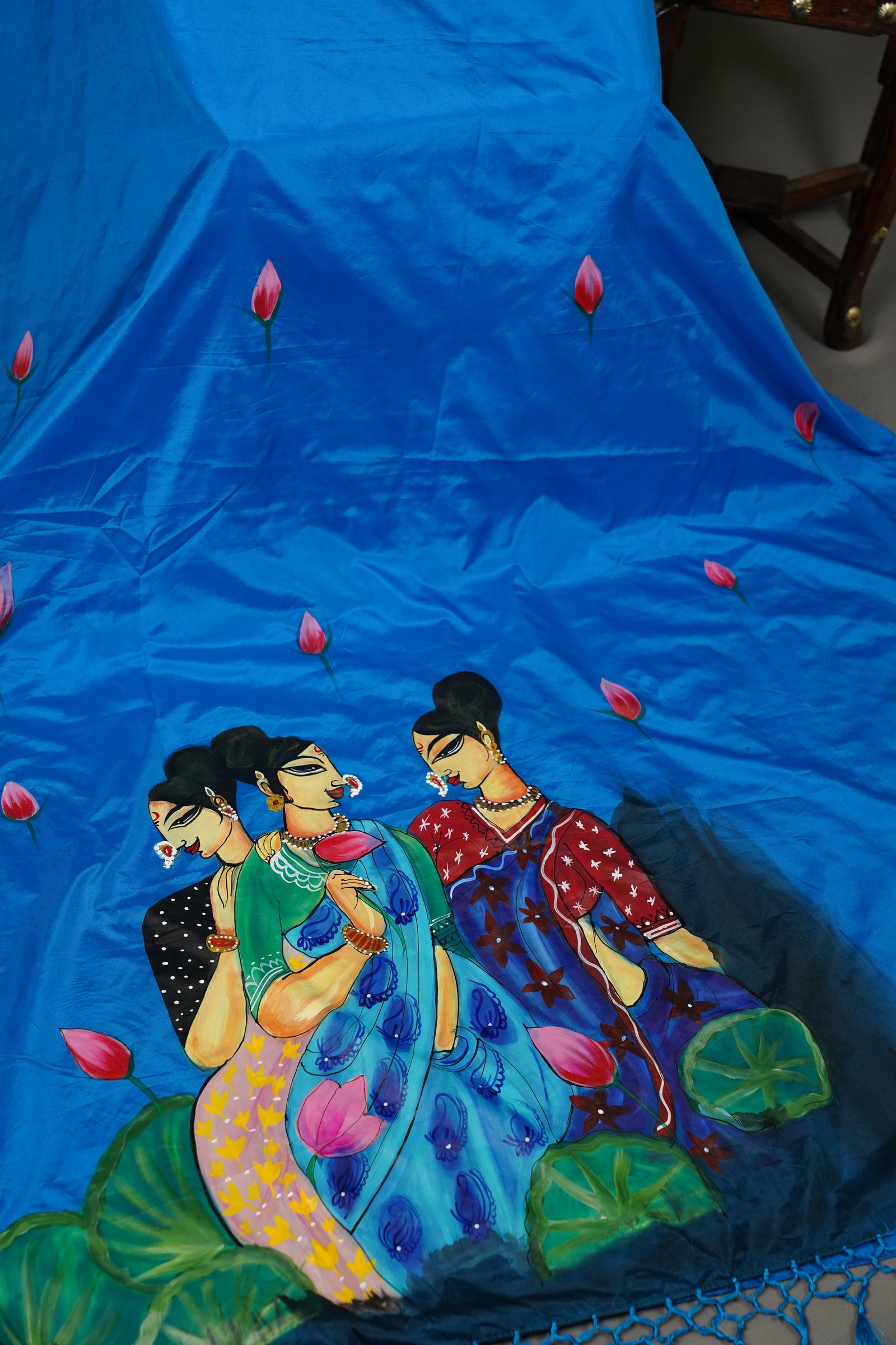 Hand Painted Saree