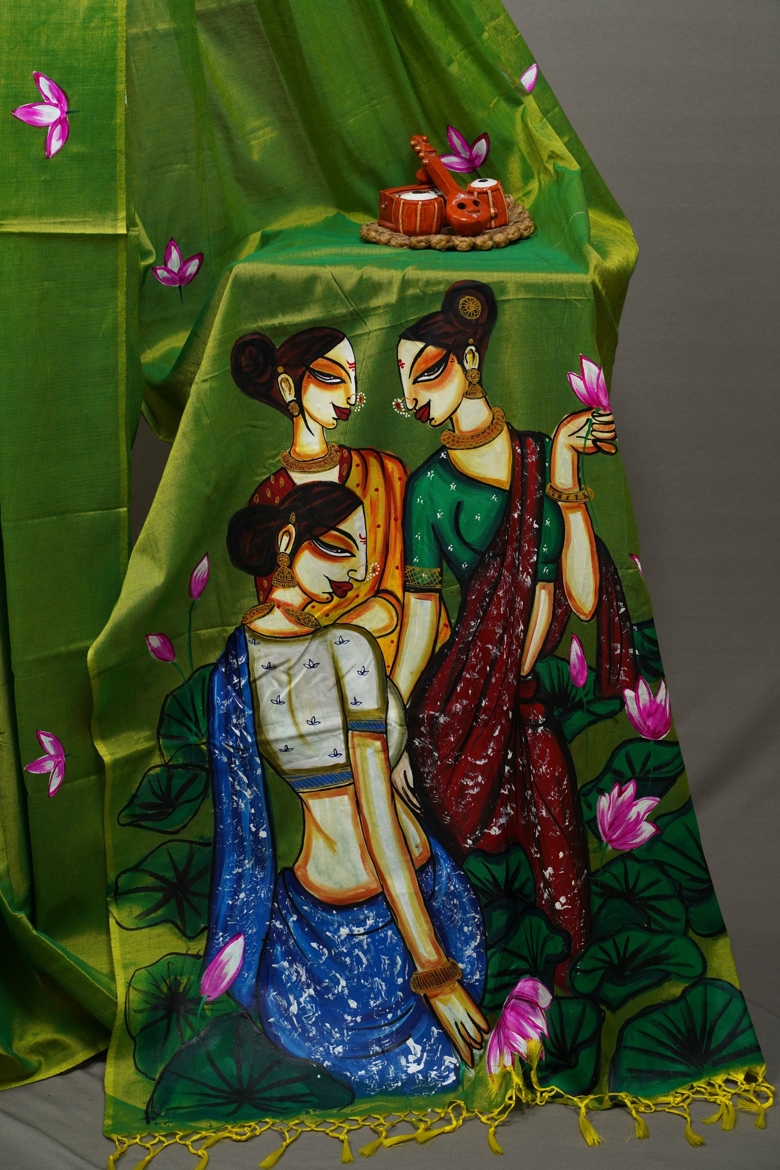 Hand Painted Saree