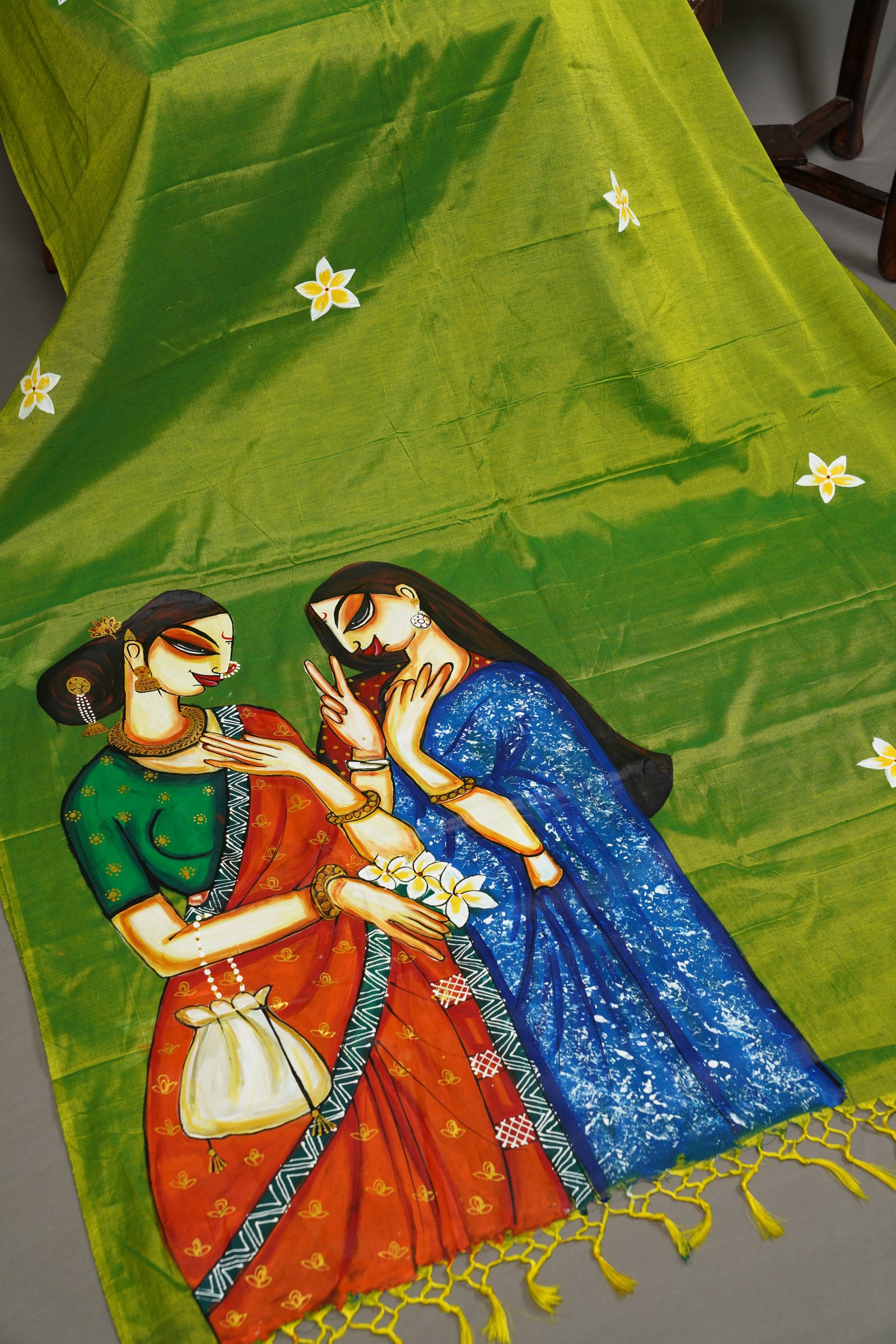 Hand Painted Saree