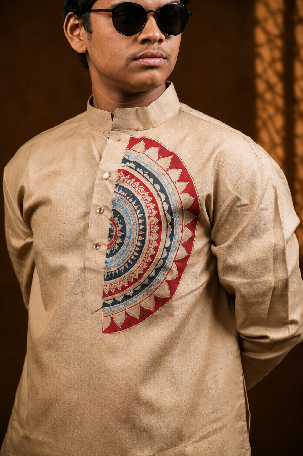 HAND PAINTED KURTA