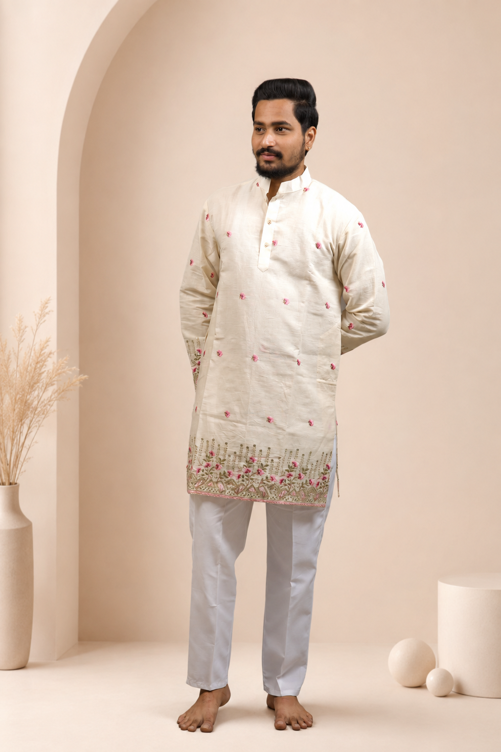 THREAD WORK KURTA