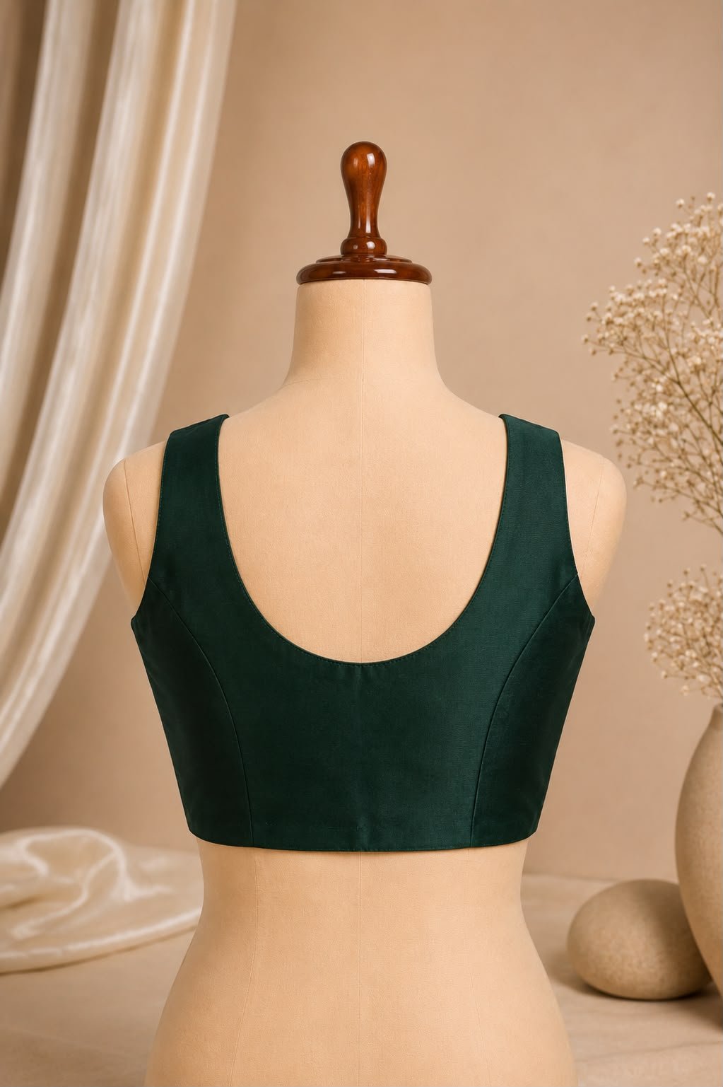 PLAIN BLOUSE