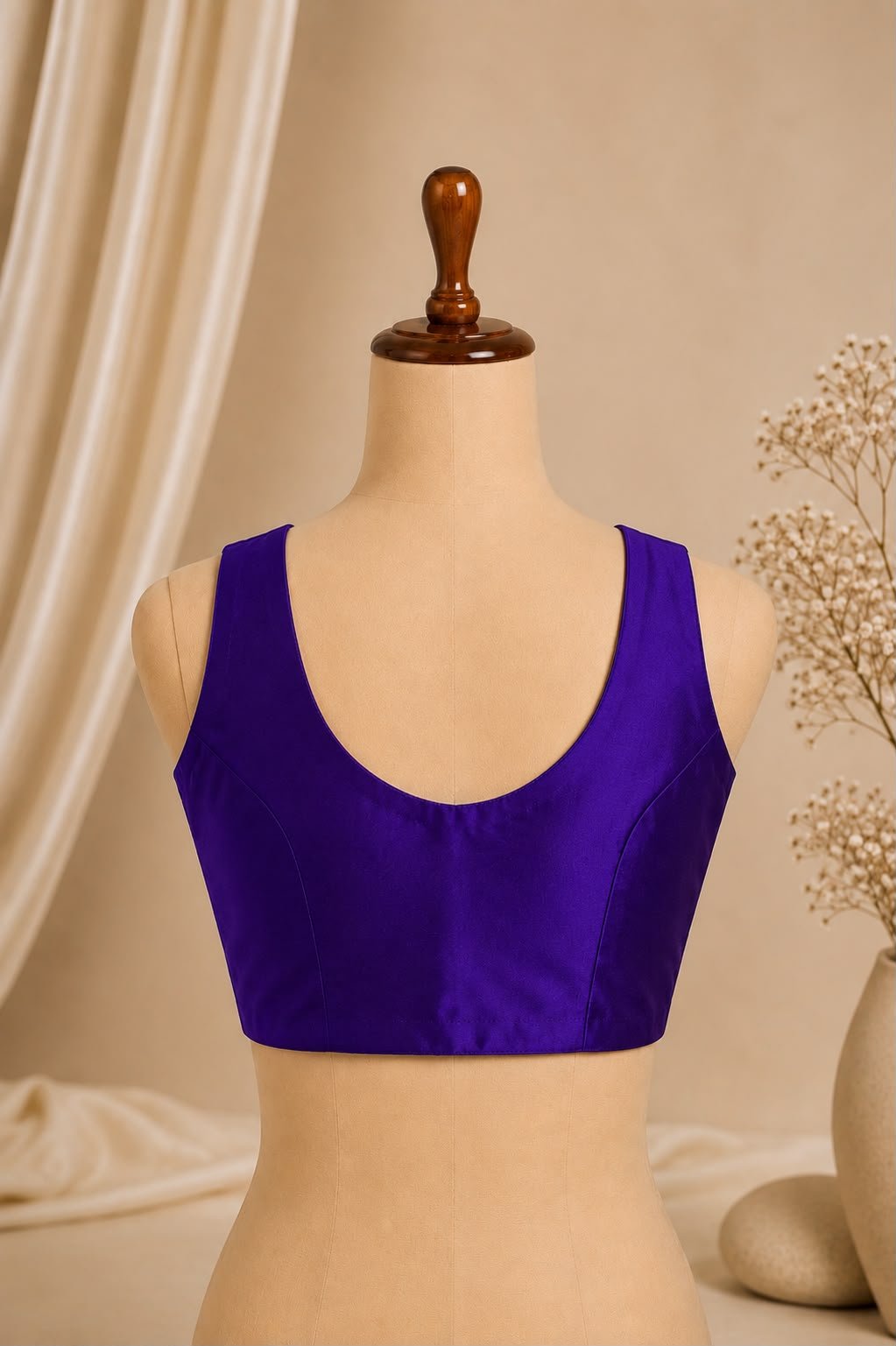 PLAIN BLOUSE