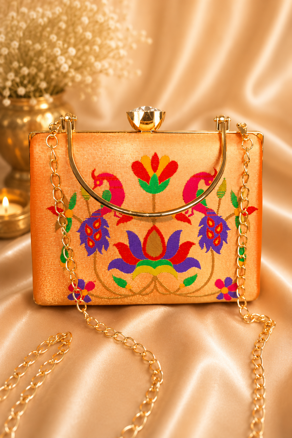 PAITHANI CLUTCH