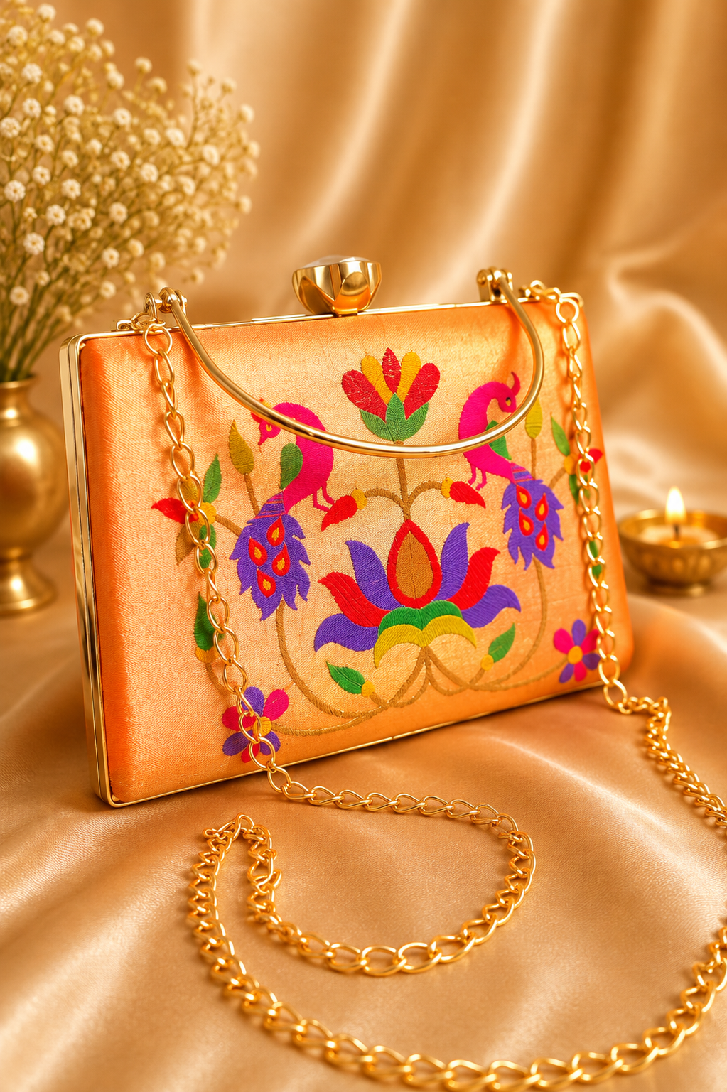 PAITHANI CLUTCH