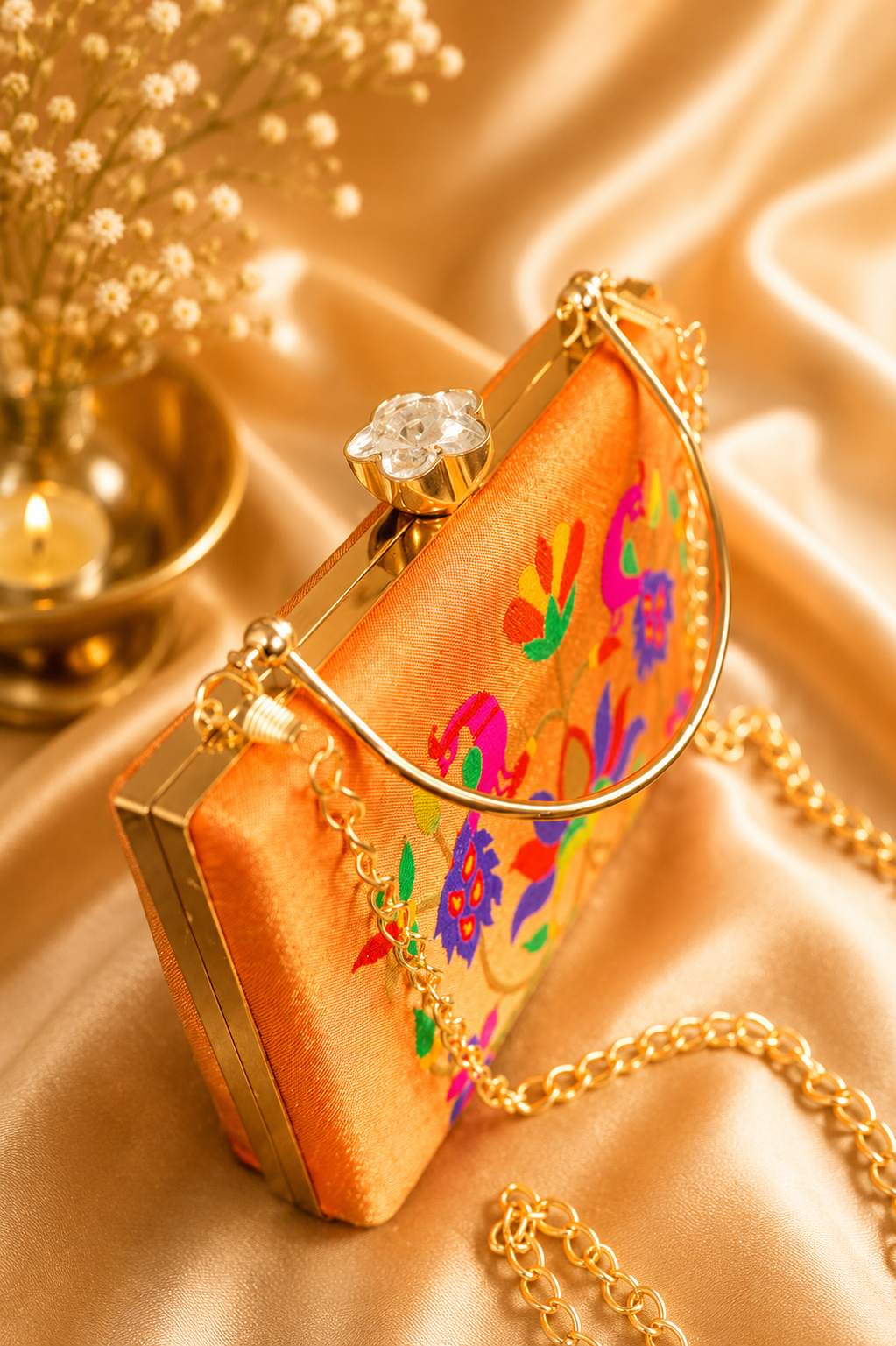 PAITHANI CLUTCH