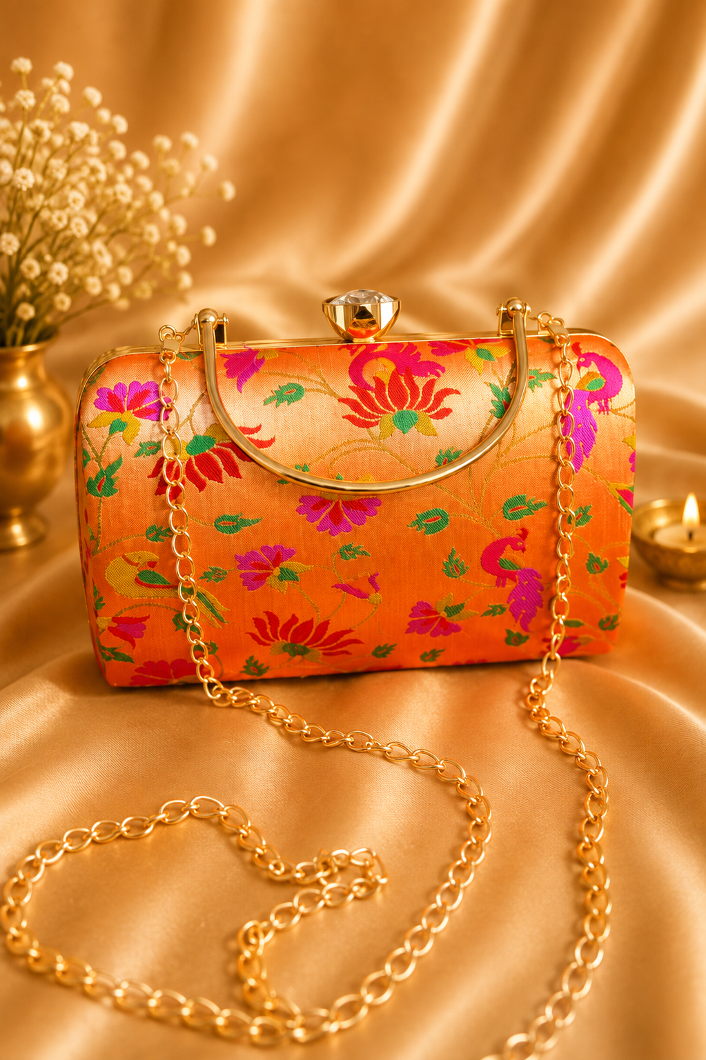 PAITHANI CLUTCH