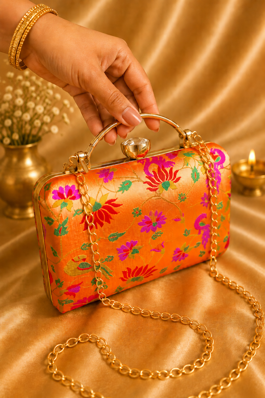 PAITHANI CLUTCH