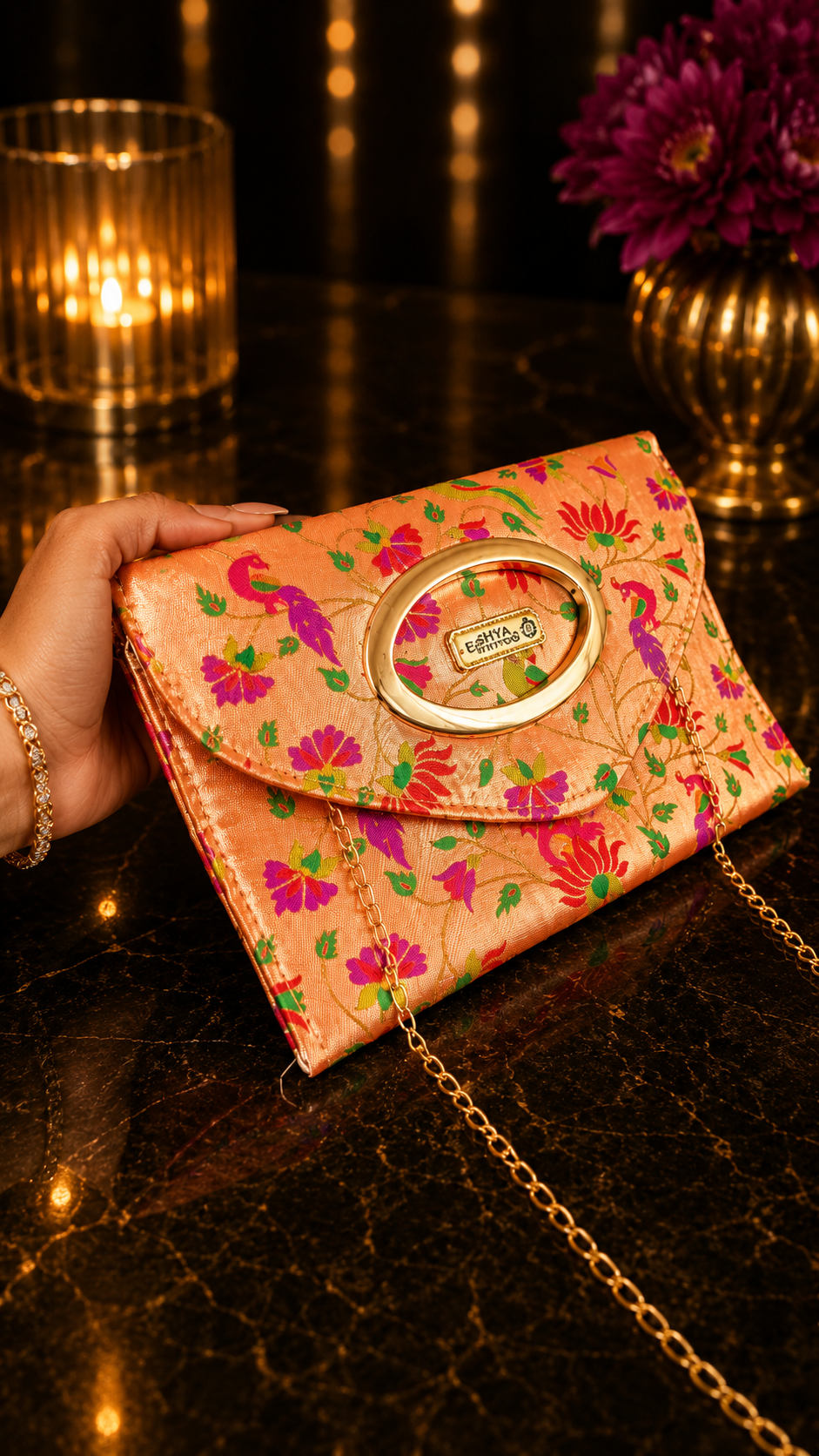 PAITHANI CLUTCH