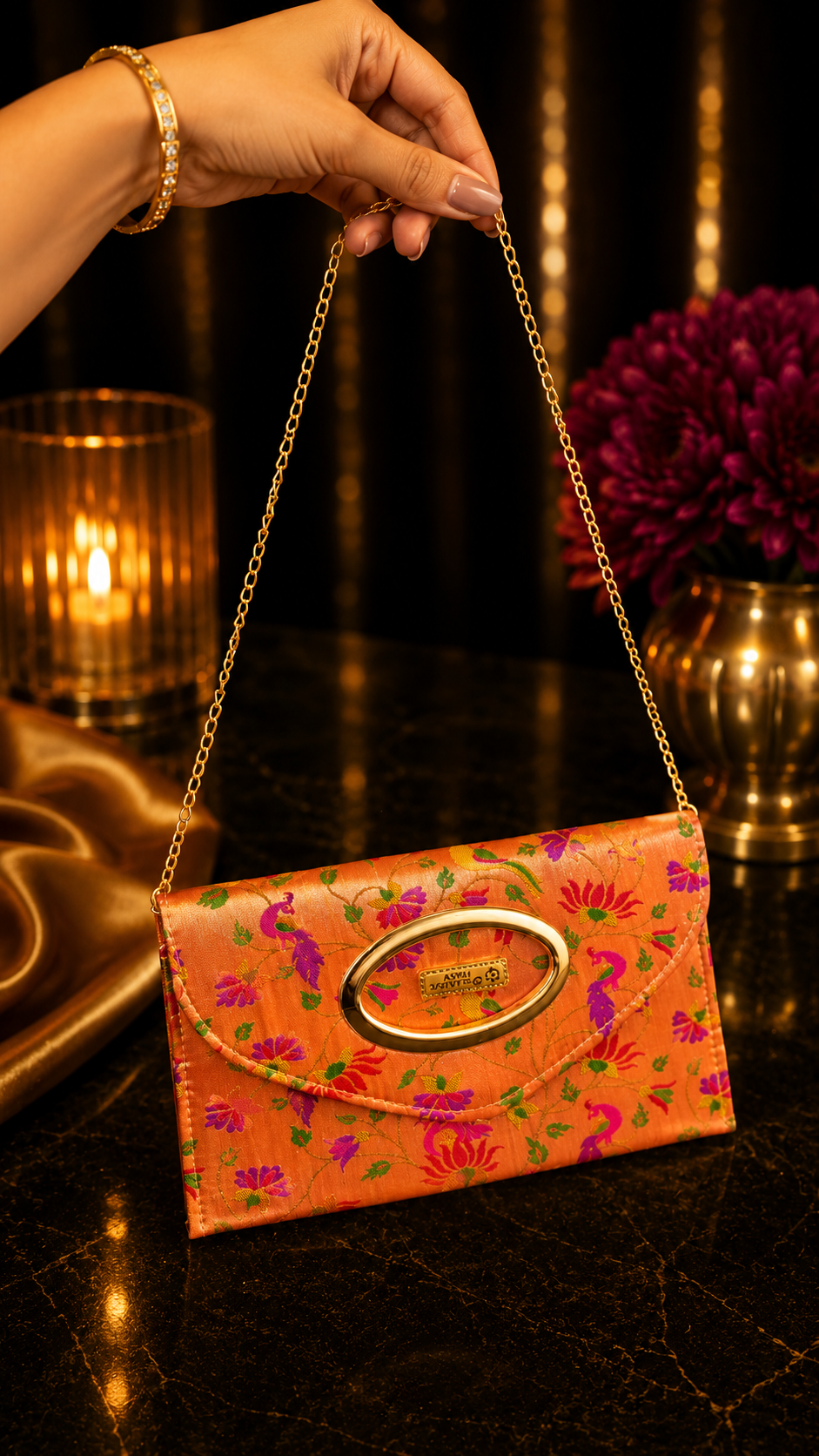 PAITHANI CLUTCH