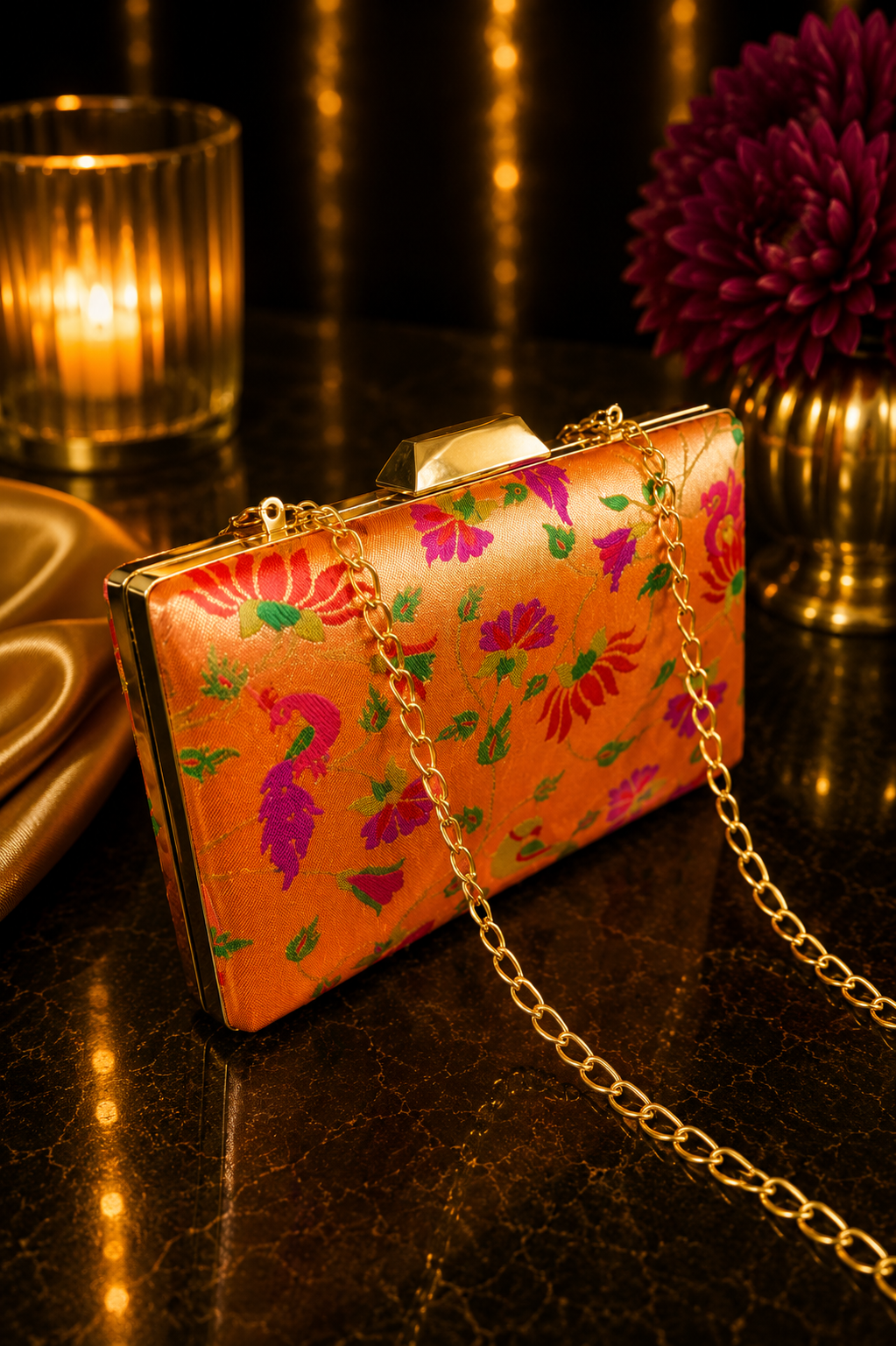 PAITHANI CLUTCH