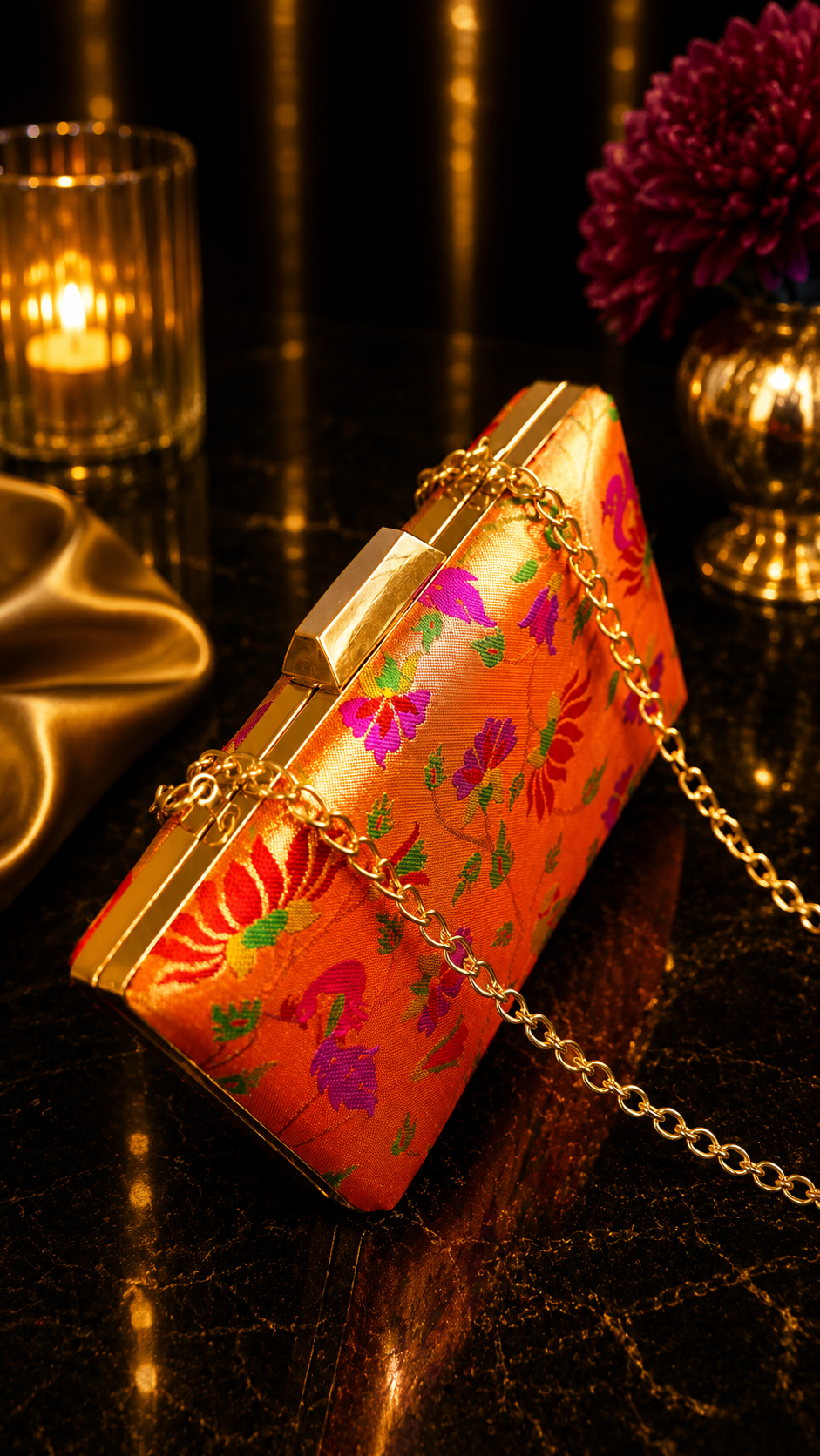 PAITHANI CLUTCH