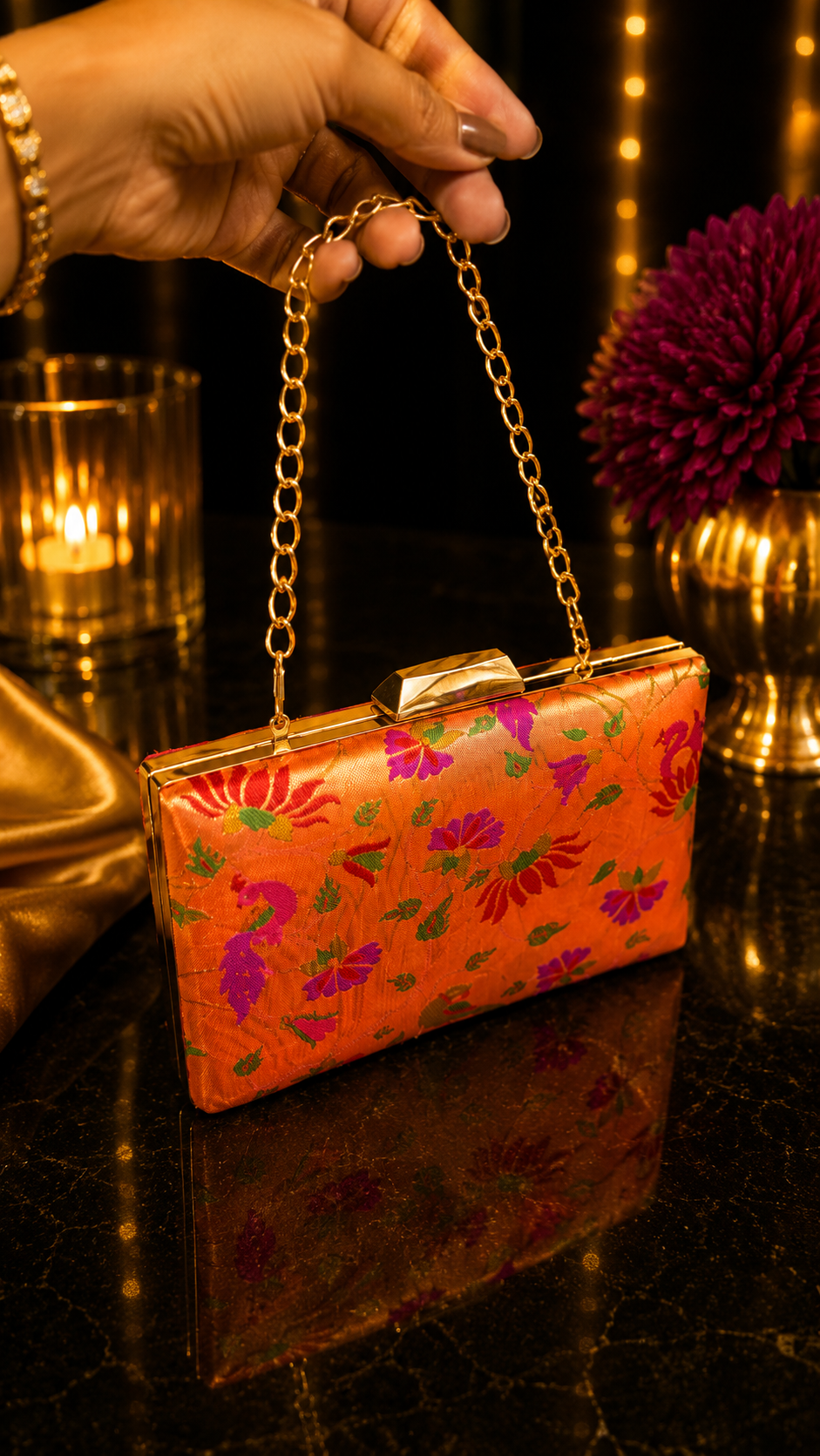 PAITHANI CLUTCH
