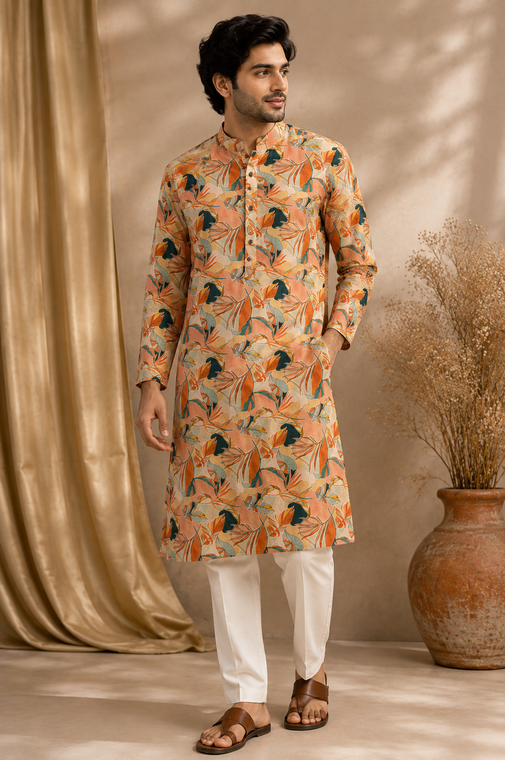 COTTON ETHNIC KURTA