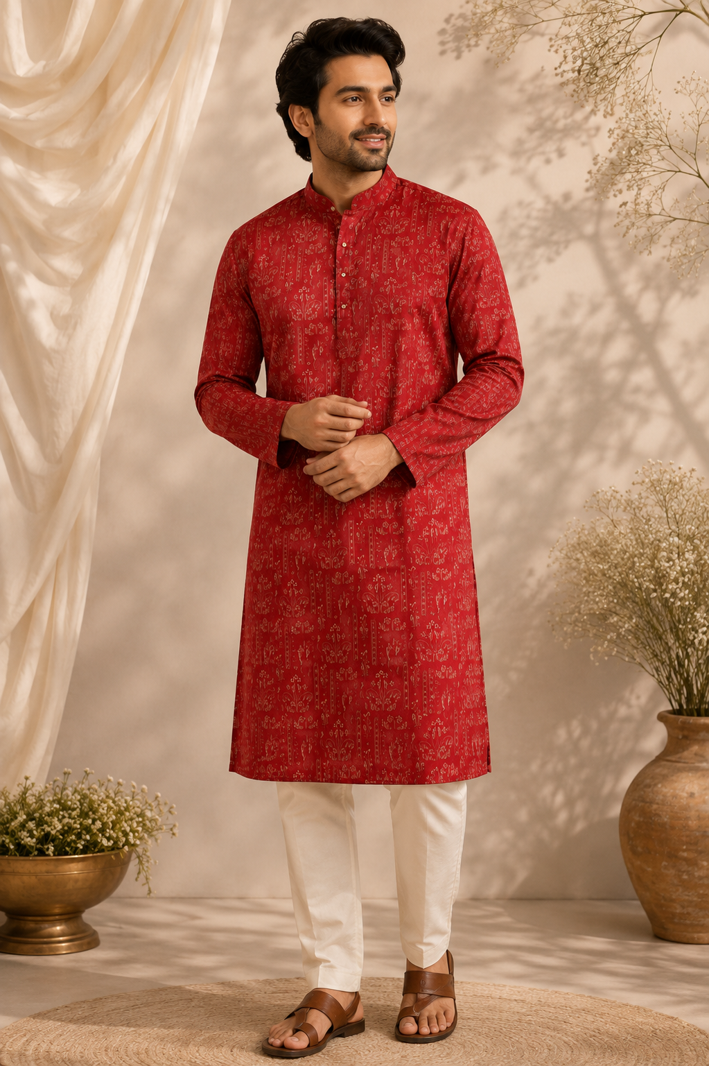 COTTON ETHNIC KURTA