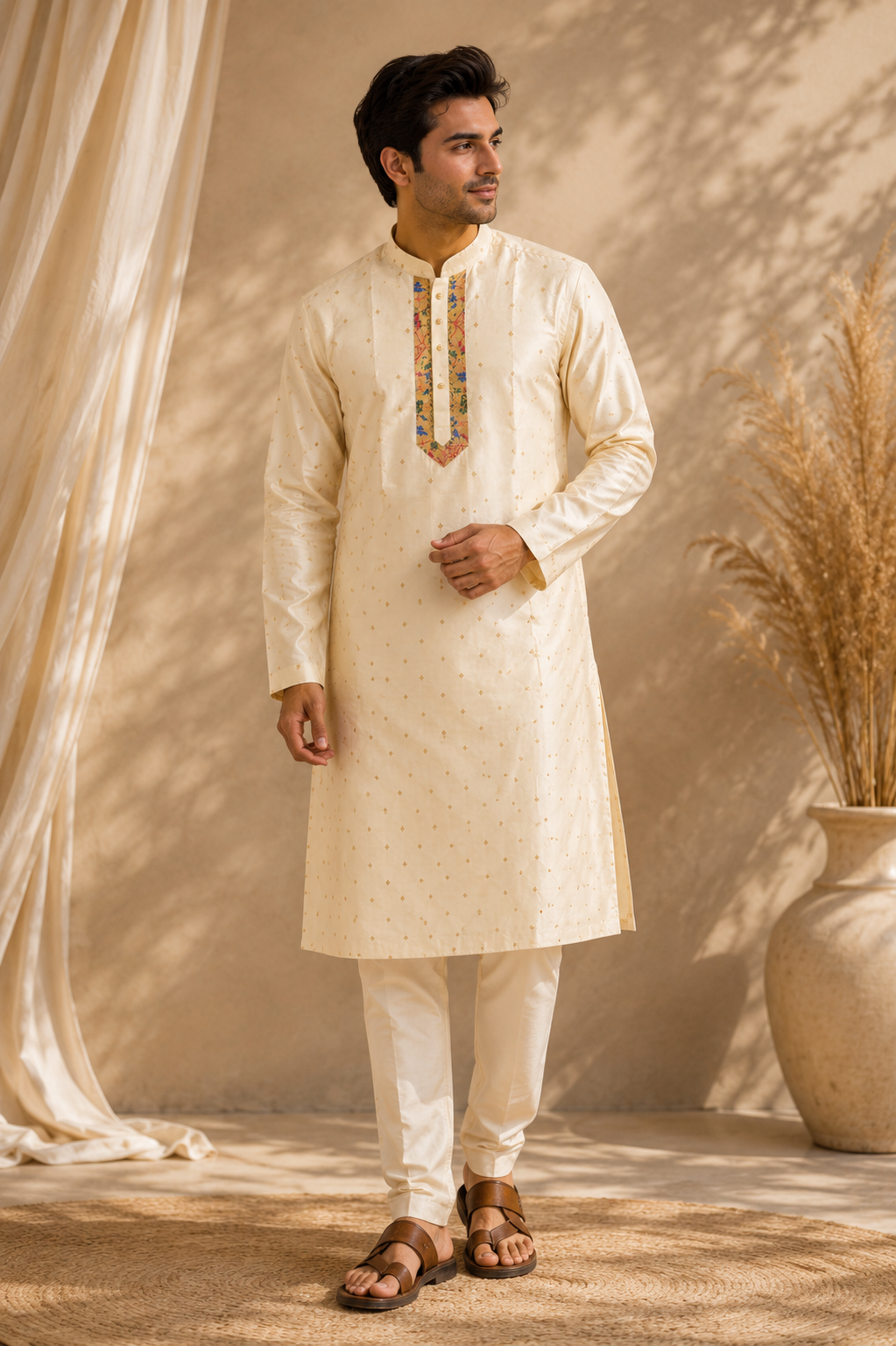 BROCADE KURTA