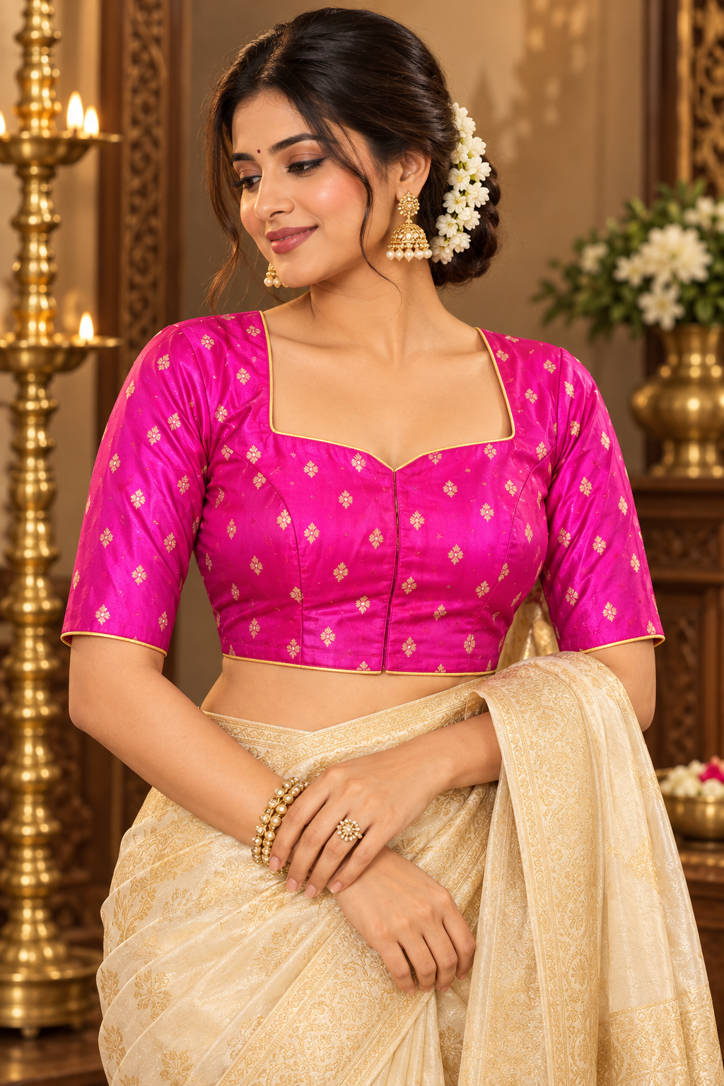 BROCADE BLOUSE